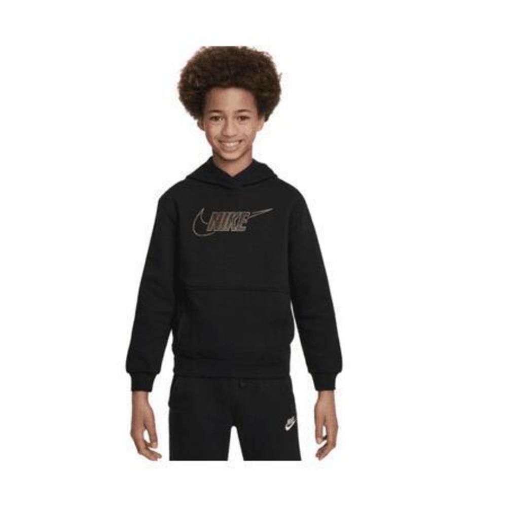 Kids Nike Sportswear Club Fleece Hoodie Black Small